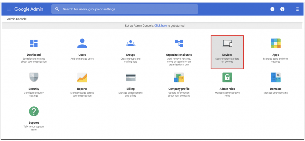 Workspace Admin management