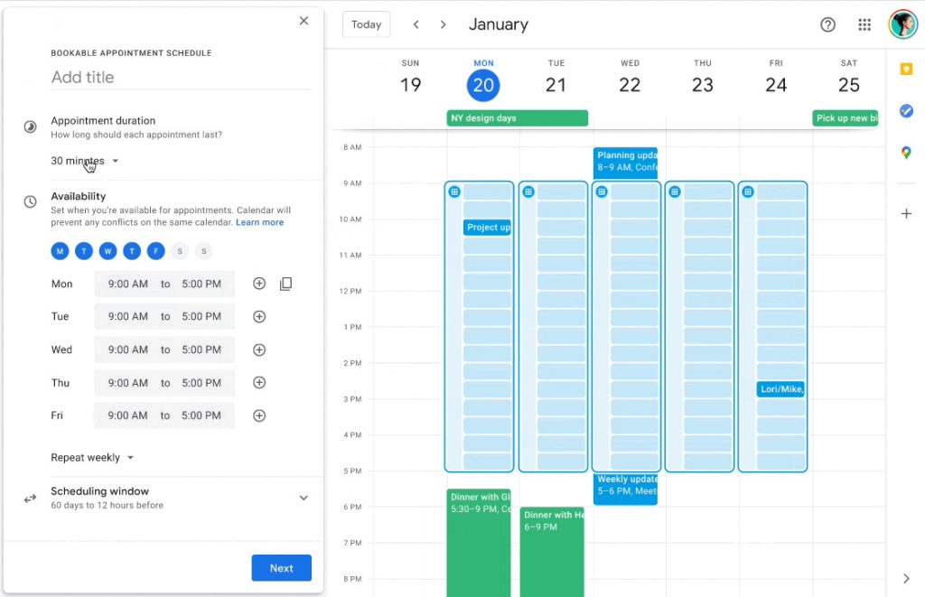 Planification Efficace avec Google Agenda