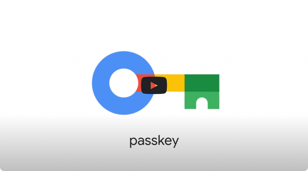 google passkeys