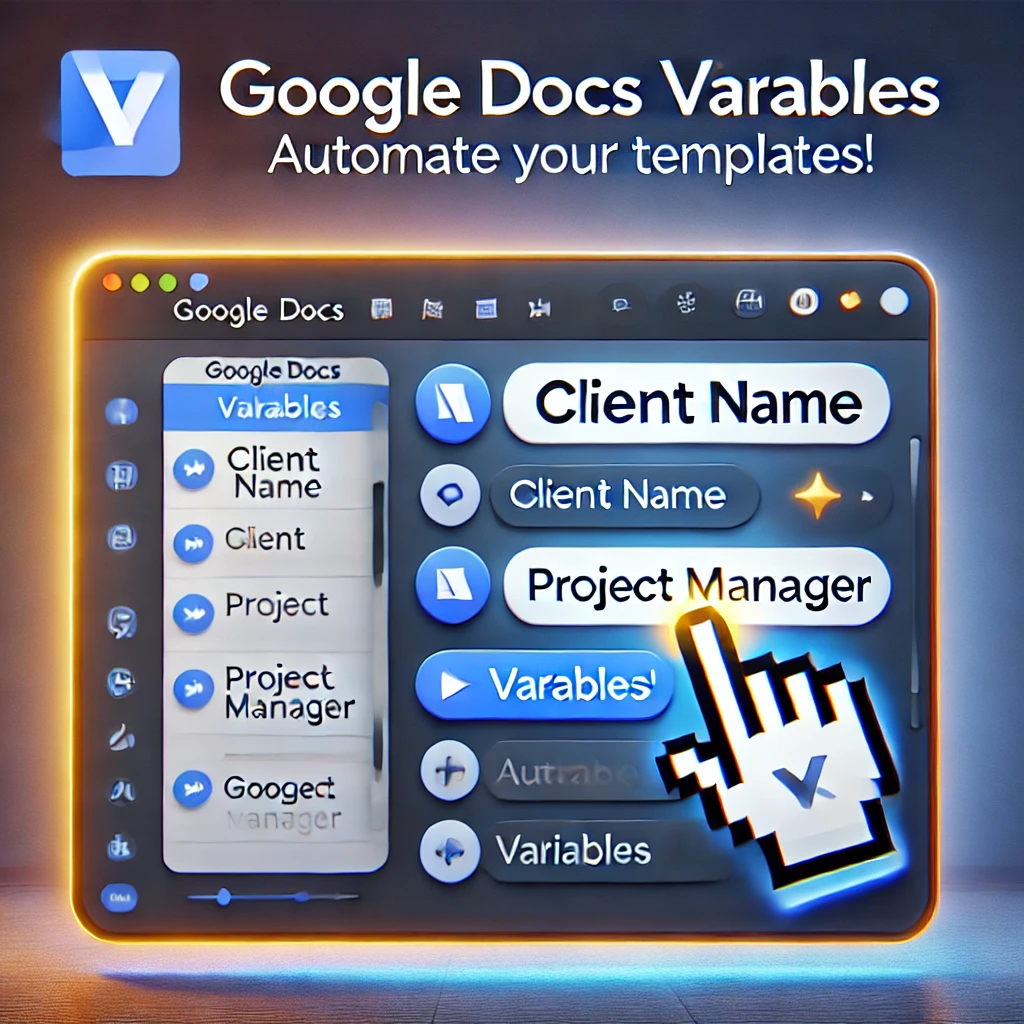 variables in google docs
